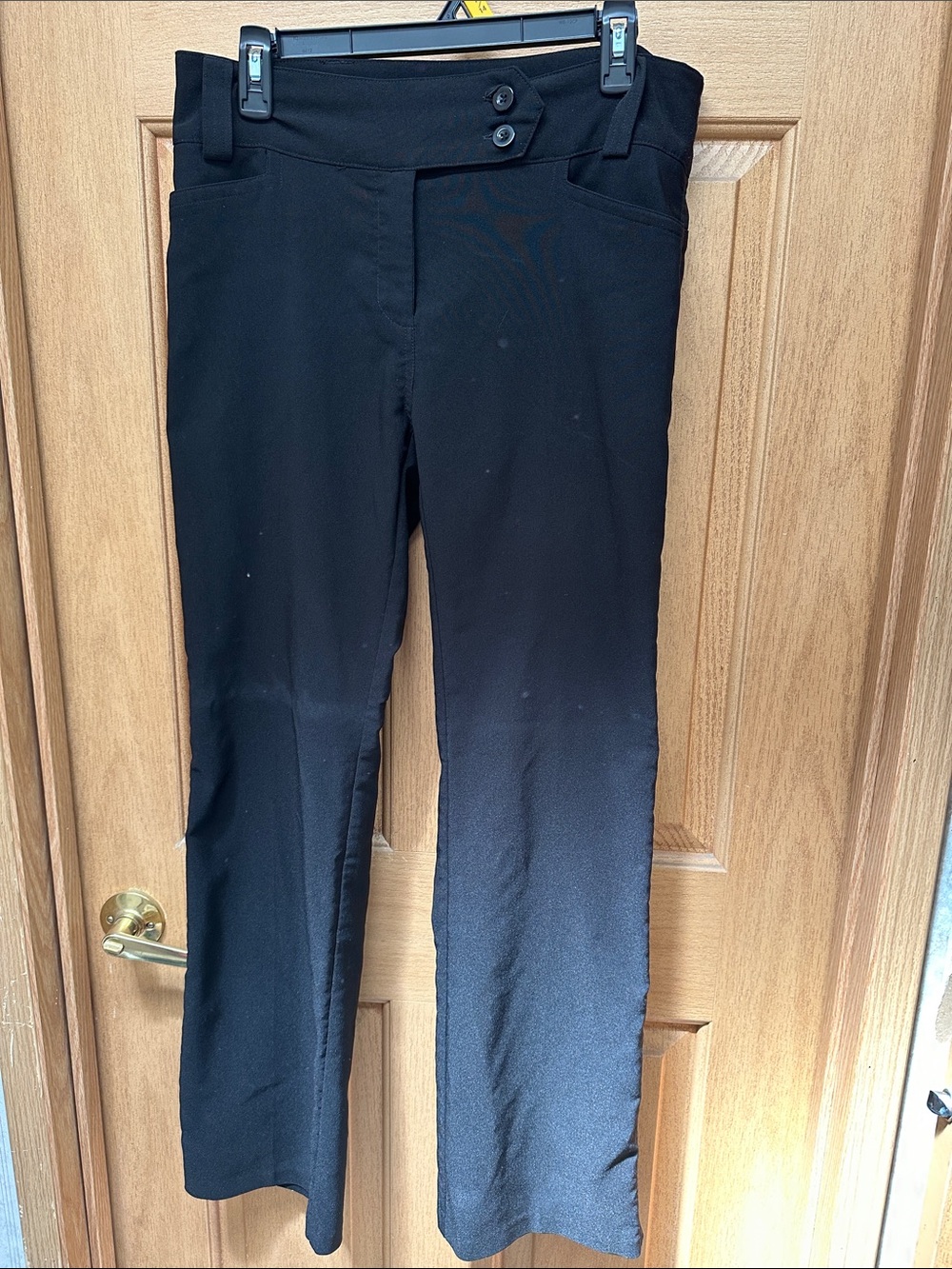 Black Women’s Stretch Flare Dress Pants